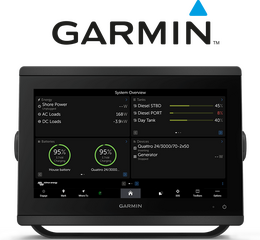 Integrace zařízení GX s multifunkčním displejem Marine MFD - Garmin